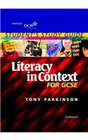Literacy in Context for GCSE Student's Study Guide