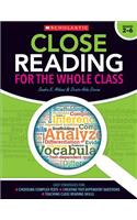 Close Reading for the Whole Class