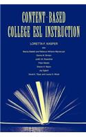 Content-Based College ESL Instruction