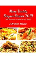 Many Variety Biryani Recipes 2019
