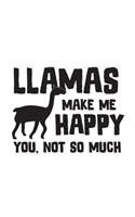 Llamas Make Me Happy You Not So Much
