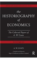 The Historiography of Economics