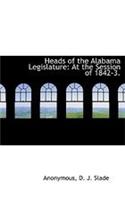 Heads of the Alabama Legislature