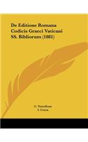 De Editione Romana Codicis Graeci Vaticani SS. Bibliorum (1881)