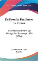 de Kronika Fan Sassen in Rimen