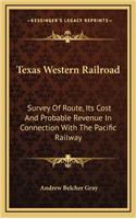 Texas Western Railroad