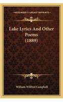 Lake Lyrics and Other Poems (1889)