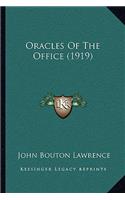 Oracles Of The Office (1919)