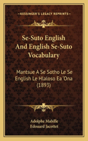 Se-Suto English And English Se-Suto Vocabulary