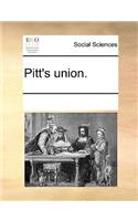 Pitt's union.