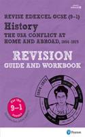 Pearson REVISE Edexcel GCSE History The USA, 1954-75 conflict at home and abroad Revision Guide and Workbook incl. online revision - for 2025 exams: (Pearson Revise)