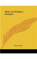 Magic And Religion - Pamphlet