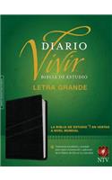 Biblia de Estudio del Diario Vivir Ntv, Letra Grande