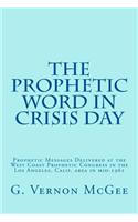 Prophetic Word in Crisis Day