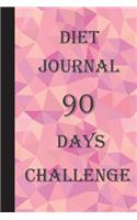 Diet Journal 90 Days Challenge