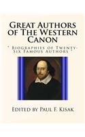 Great Authors of The Western Canon