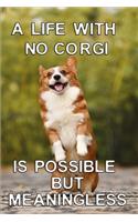 A life with no corgi is possible but meaningless