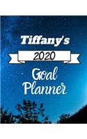Tiffany's 2020 Goal Planner: 2020 New Year Planner Goal Journal Gift for Tiffany / Notebook / Diary / Unique Greeting Card Alternative
