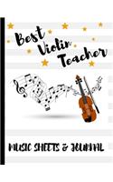 Best Violin Teacher Music Sheets & Journal