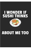 Sushi Notizbuch