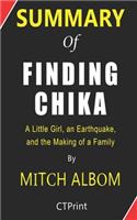 Summary of Finding Chika By Mitch Albom - A Little Girl, an Earthquake, and the Making of a Family