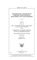 Organizational challenges in achieving sound financial management and audit readiness