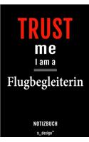 Notizbuch für Flugbegleiter / Flugbegleiterin