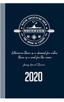 2020: Kayaking Planner - Weekly Monthly Calendar 6x9 A5 Jan - December 2020 Year Organizer - Schedule Notebook Journal Almanac For Kayakers with Notes Sec