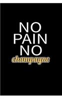 No pain no champaigne: 110 Game Sheets - 660 Tic-Tac-Toe Blank Games - Soft Cover Book for Kids for Traveling & Summer Vacations - Mini Game - Clever Kids - 110 Lined page