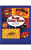 Blank Comic Book - Do It Yourself Comic Creator: Blue Theme