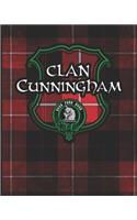 Clan Cunningham: Scottish Tartan Family Crest - Blank Lined Composition Notebook with Soft Matte Cover