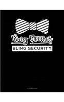 Ring Bearer Bling Security: 4 Column Ledger(7 4 Column Ledger)
