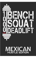 1000 Pounds Bench Squat Deadlift