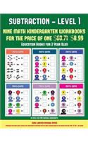 Education Books for 2 Year Olds (Kindergarten Subtraction/taking away Level 1)