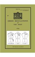 DRESS REGULATIONS FOR THE ARMY 1934With Important 1938 Amendments
