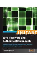 Instant Java Password and Authentication Security