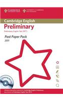 Past Paper Pack for Cambridge English Preliminary 2011 Exam Papers and Teacher's Booklet with Audio CD