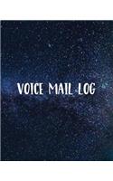 Voice Mail Log
