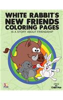 White Rabbit's New Friends Coloring Pages