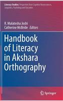 Handbook of Literacy in Akshara Orthography