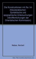 Die Konstruktionen Mit /Fa- /Im Altsudarabischen