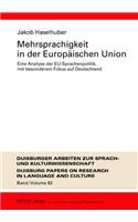 Mehrsprachigkeit in der Europaeischen Union