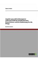 Gesundheitsbezogene Lebensqualität Bei Heimbeatmeten Erwachsenen