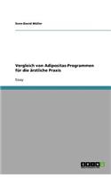 Vergleich von Adipositas-Programmen für die ärztliche Praxis