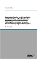 Zwangssterilisation im dritten Reich - eine Darstellung anhand nationaler Reglementierung und regionalen Fallbeispielen sowie der aktuellen Wiederkehr vergangener Paradigmen