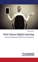 Print Versus Digital Learning