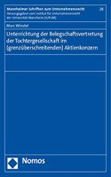 Unterrichtung Der Belegschaftsvertretung Der Tochtergesellschaft Im (Grenzuberschreitenden) Aktienkonzern