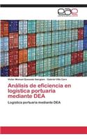 Análisis de eficiencia en logística portuaria mediante DEA: (Spanish)