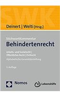 Stichwortkommentar Behindertenrecht: Arbeits- Und Sozialrecht U Offentliches Recht U Zivilrecht