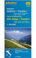Südtirol Trentino cycle map: ST01(Radkarten)